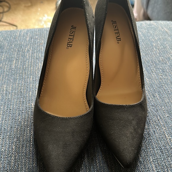 JustFab Shoes Justfab Black Pumps Poshmark